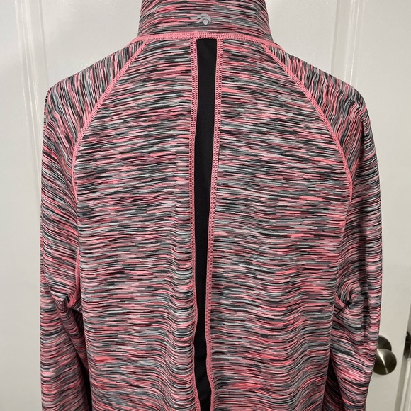 Ideology Fitness Pink and Gray Zip-Up Athletic Jacket CB-70 - Picture 8 of 9